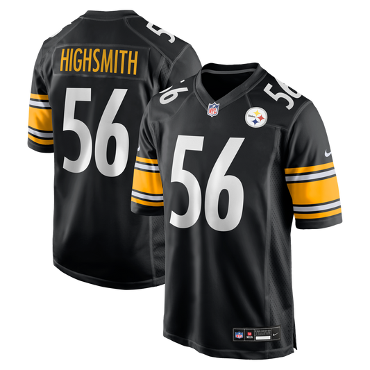 Men's Pittsburgh Steelers Alex Highsmith Nike  Black  Game Jersey - Image 1