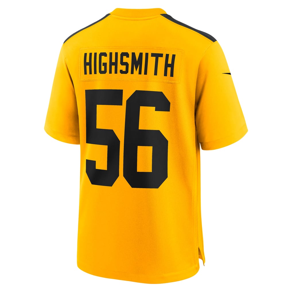 Men's Pittsburgh Steelers Alex Highsmith Nike  Gold Alternate Game Jersey - Image 4