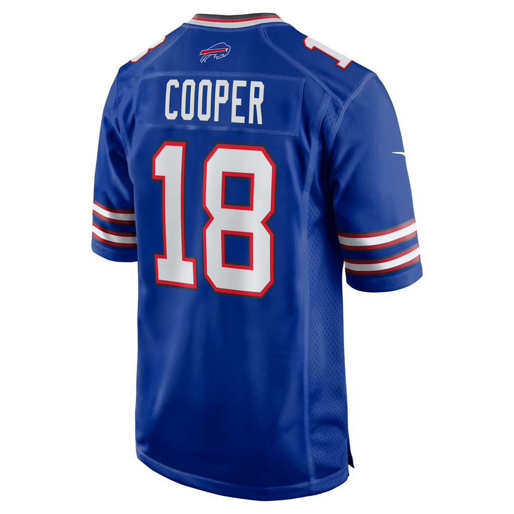 Men's Buffalo Bills Amari Cooper Nike Royal Game Jersey - Image 4