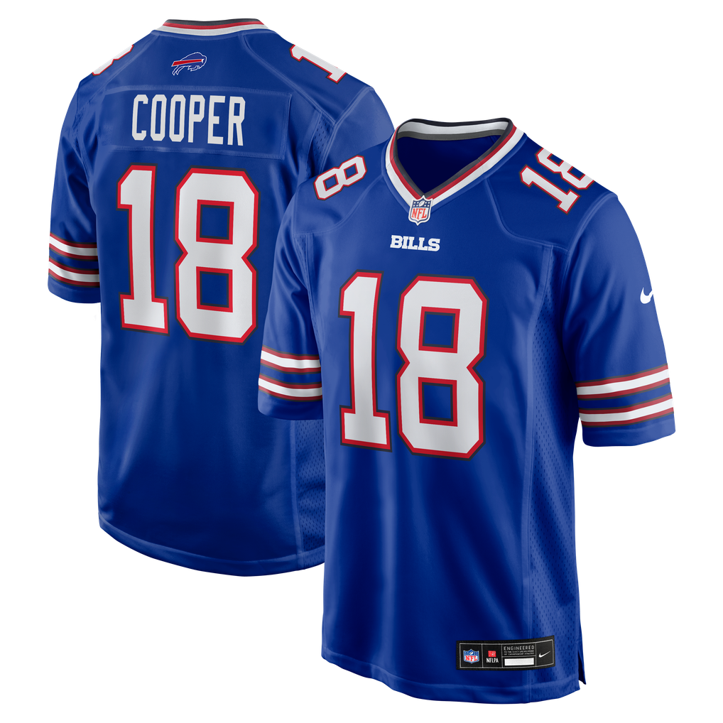Men's Buffalo Bills Amari Cooper Nike Royal Game Jersey - Image 1