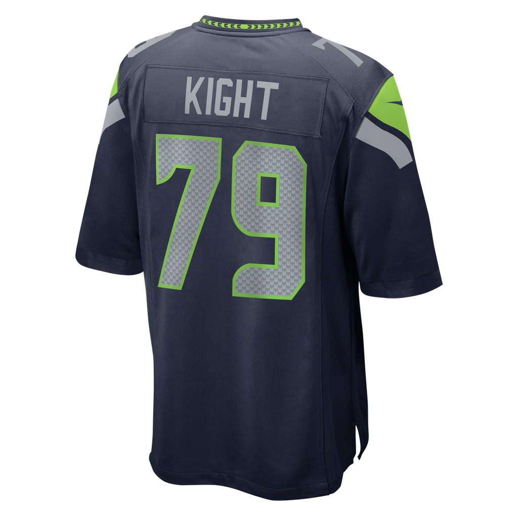Men's Seattle Seahawks Amari Kight Nike College Navy Team Game Jersey - Image 4