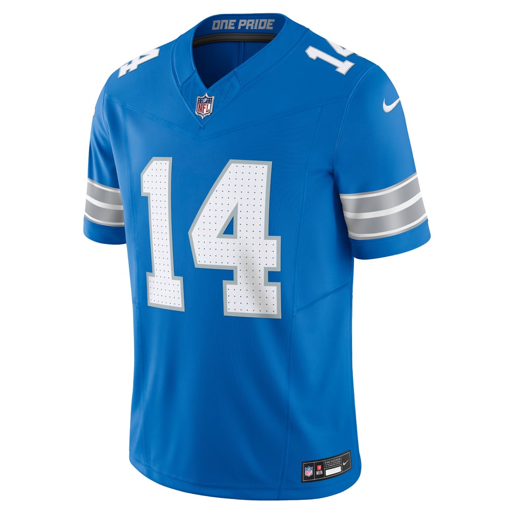 Men's Detroit Lions Amon-Ra St. Brown Nike Blue Vapor F.U.S.E. Limited Jersey - Image 3