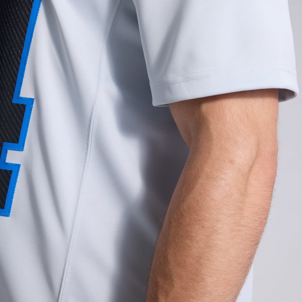 Men's Detroit Lions Amon-Ra St. Brown Nike Silver 2026 Rivalries Collection Stitched Limited Jersey - Image 13