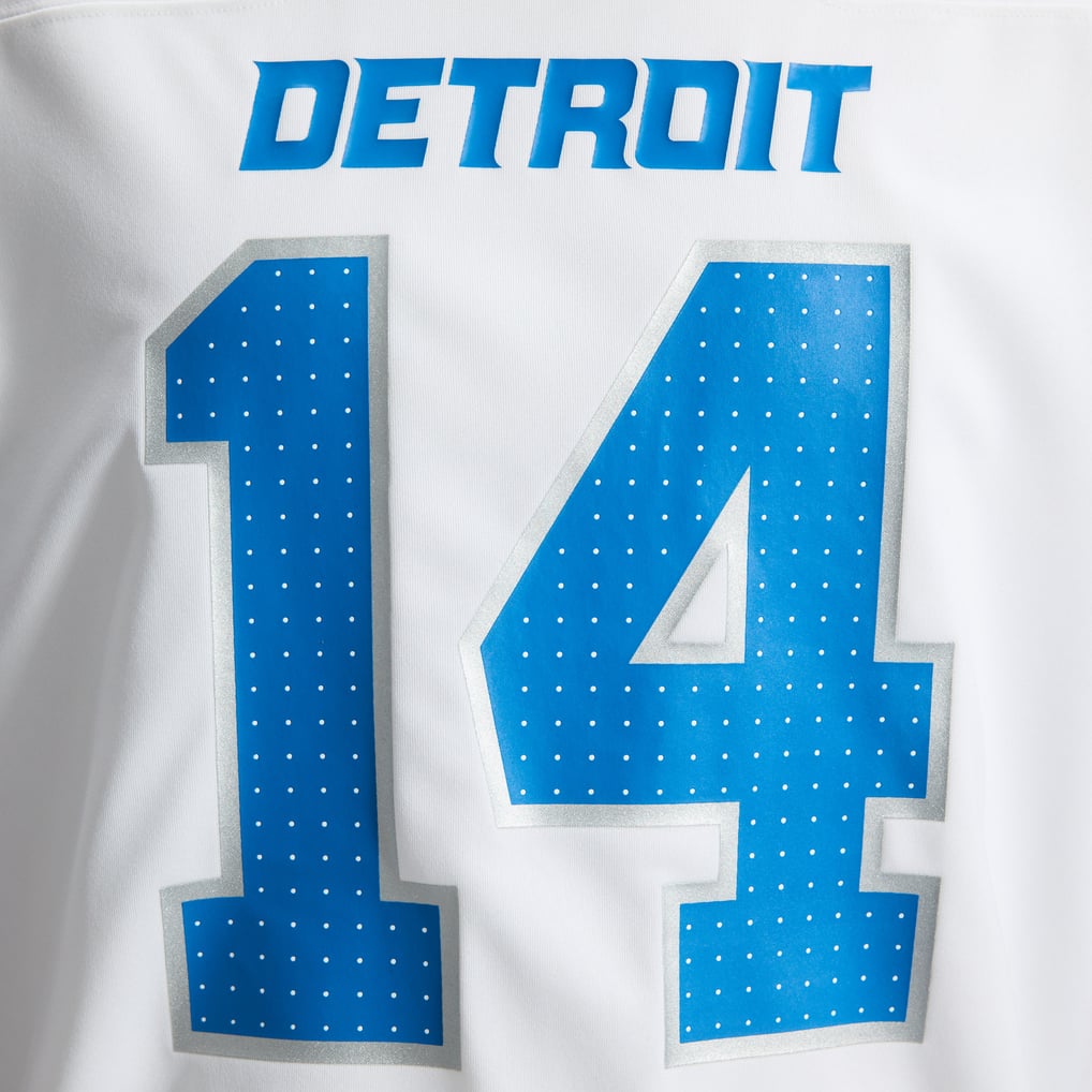 Men's Detroit Lions Amon-Ra St. Brown Nike White Game Jersey - Image 12