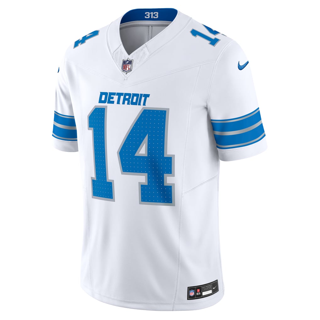 Men's Detroit Lions Amon-Ra St. Brown Nike White Vapor F.U.S.E. Limited Jersey - Image 3