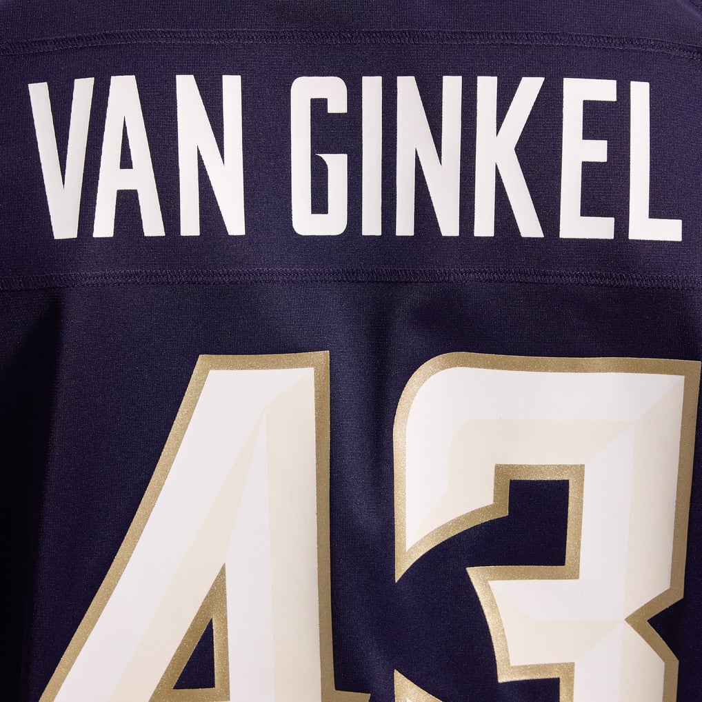 Men's Minnesota Vikings Andrew Van Ginkel Nike Purple 2026 Rivalries Collection Game Jersey - Image 18