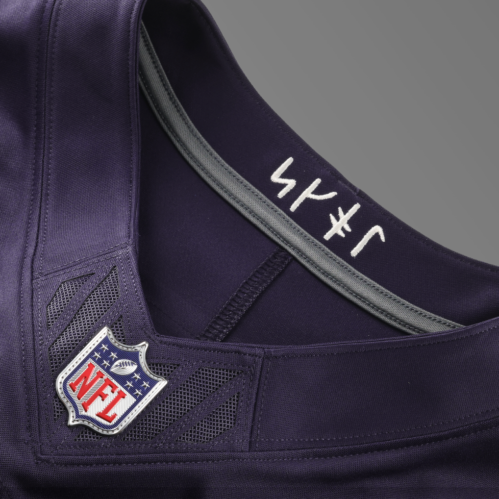 Men's Minnesota Vikings Andrew Van Ginkel Nike Purple 2026 Rivalries Collection Stitched Limited Jersey - Image 12