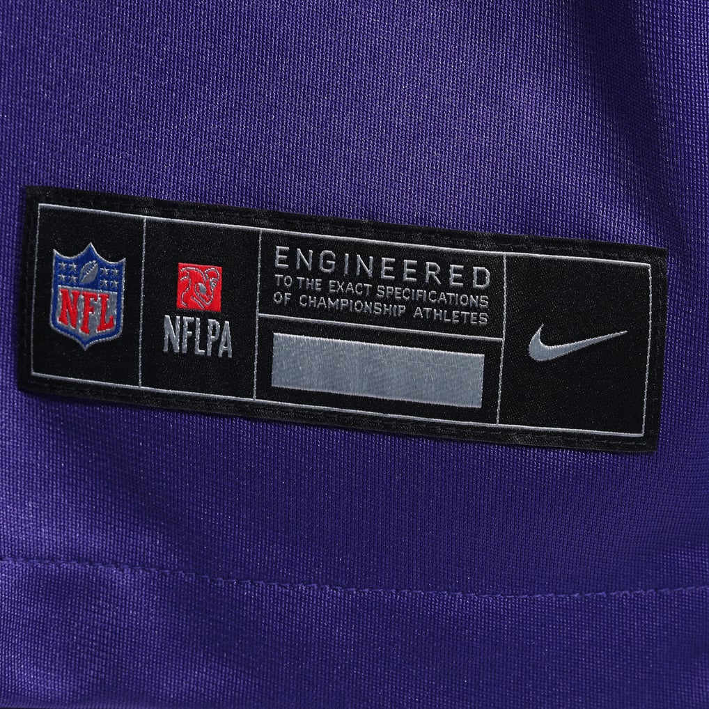 Men's Minnesota Vikings Andrew Van Ginkel Nike  Purple Team Game Jersey - Image 7