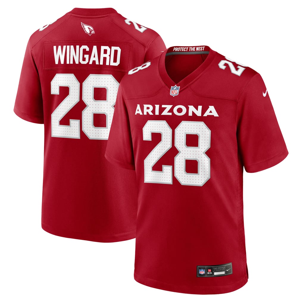 Men's Arizona Cardinals Andrew Wingard Nike Cardinal Team Game Jersey - Image 1