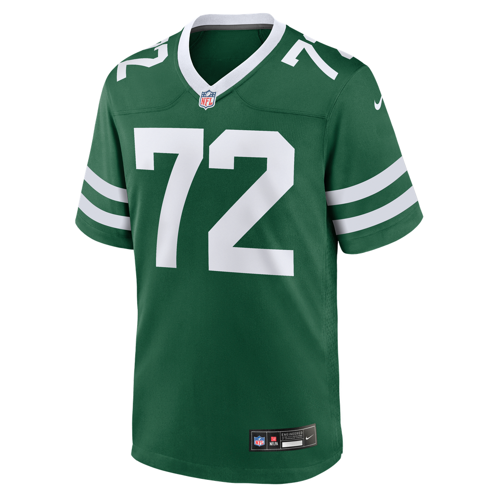 Men's New York Jets Anez Cooper Nike Legacy Green Team Game Jersey - Image 5