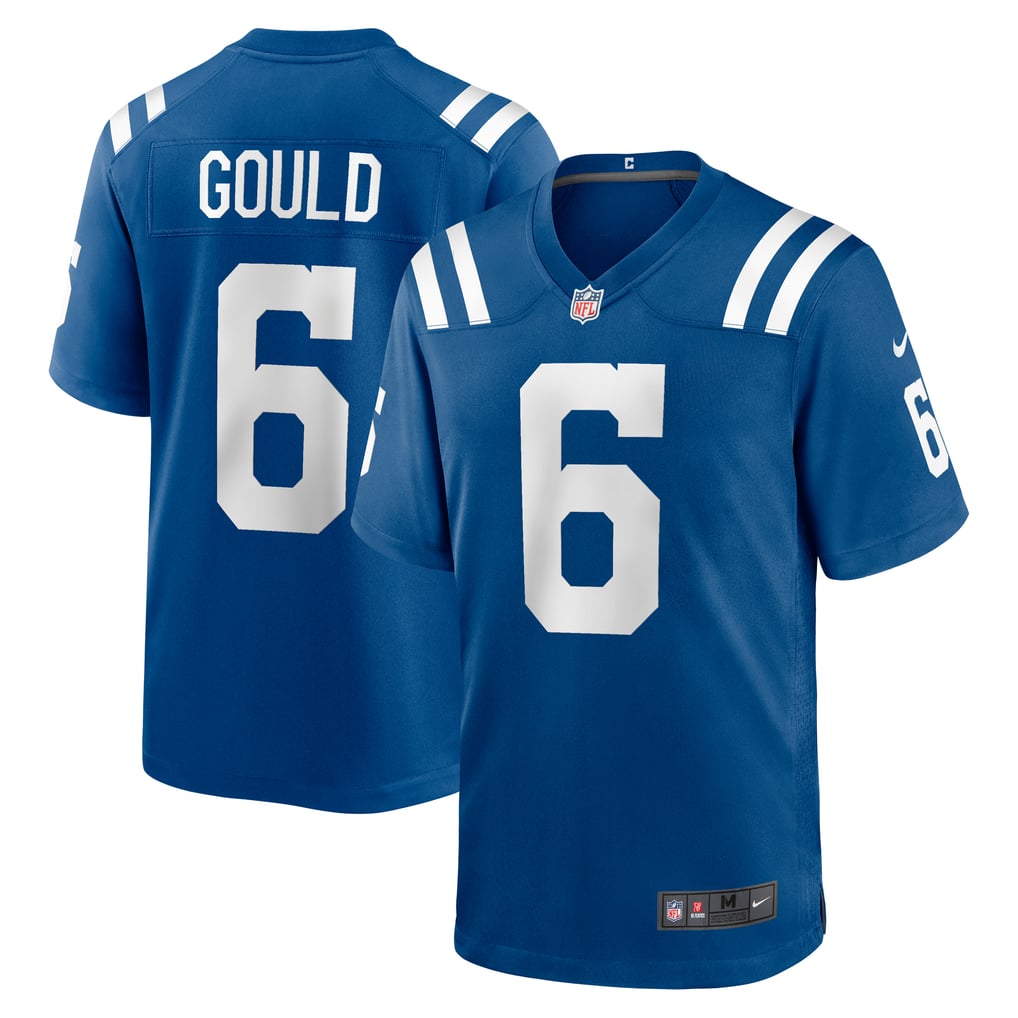 Men's Indianapolis Colts Anthony Gould Nike  Royal Game Jersey - Image 1