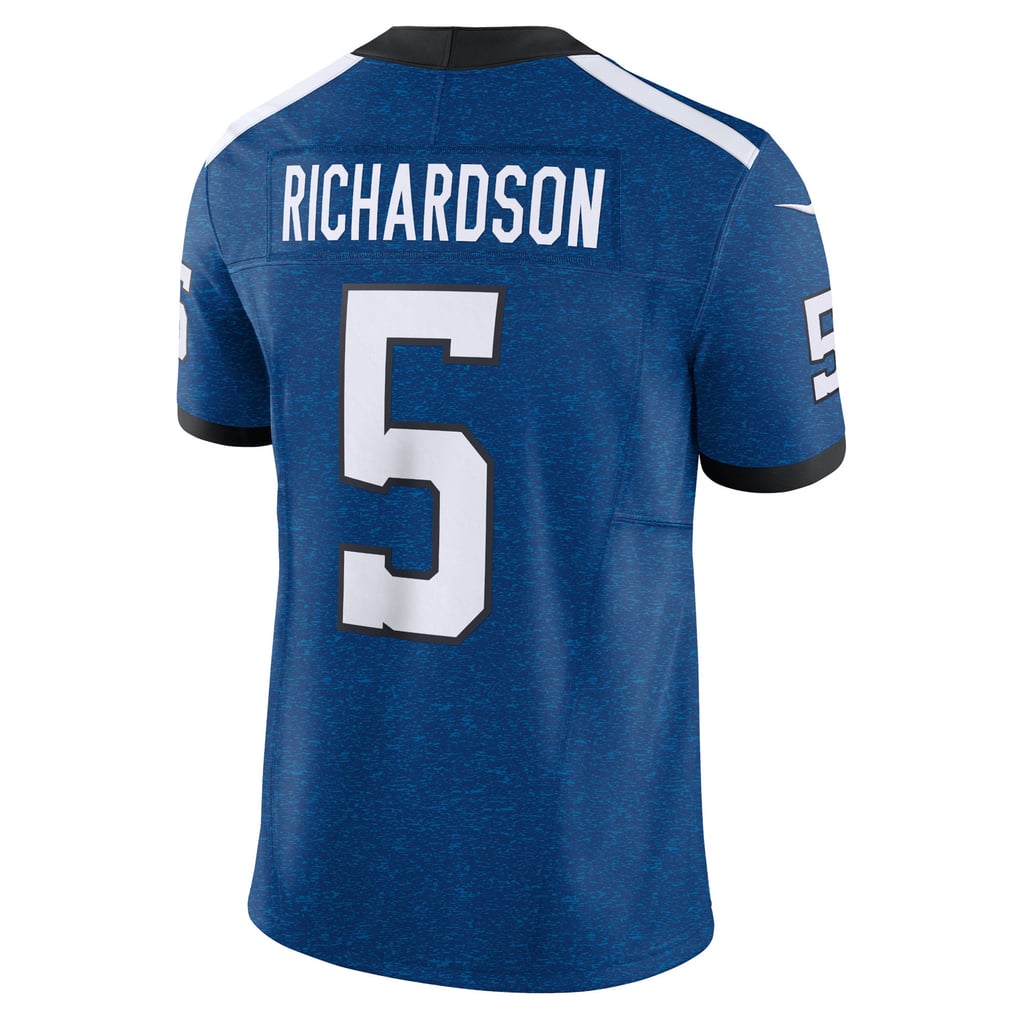 Men's Indianapolis Colts Anthony Richardson Nike Royal Alternate Vapor F.U.S.E. Limited Jersey - Image 4