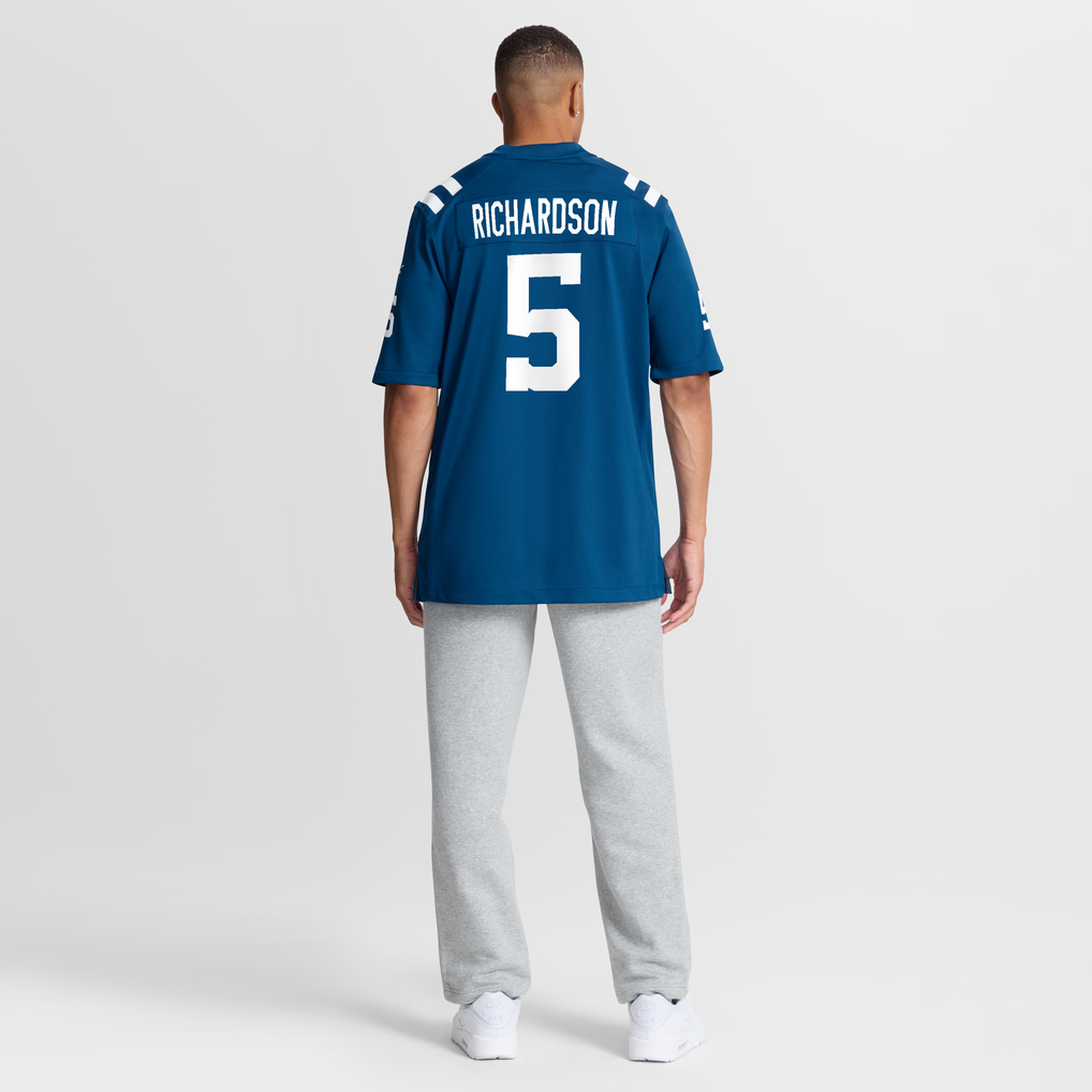 Men's Indianapolis Colts Anthony Richardson Nike Royal  Game Jersey - Image 9