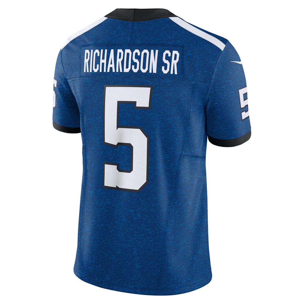 Men's Indianapolis Colts Anthony Richardson Nike Royal Vapor F.U.S.E. Limited Jersey - Image 4