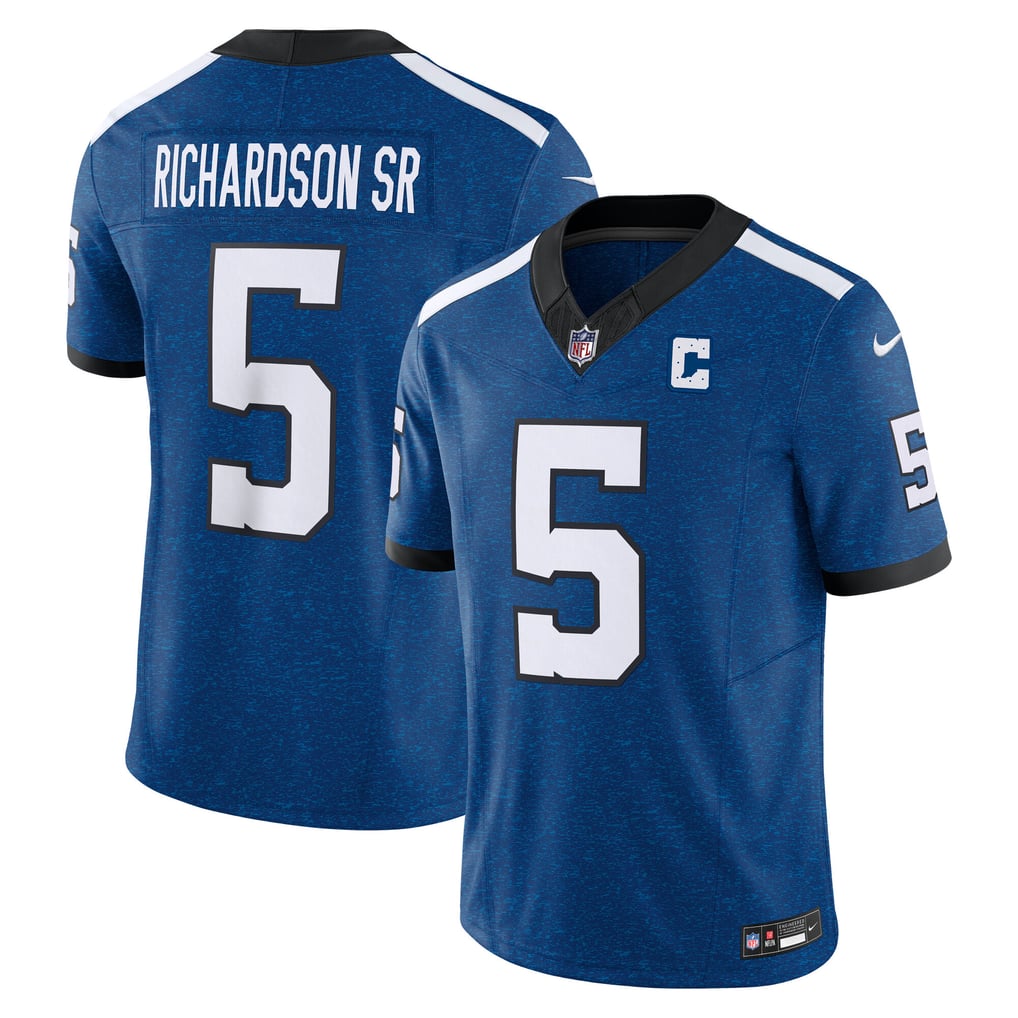 Men's Indianapolis Colts Anthony Richardson Nike Royal Vapor F.U.S.E. Limited Jersey - Image 1