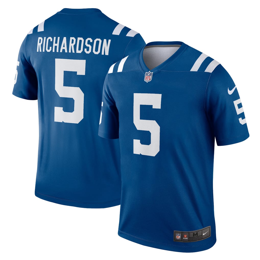 Men's Indianapolis Colts Anthony Richardson Sr. Nike Royal Legend Player Performance Top - Image 1