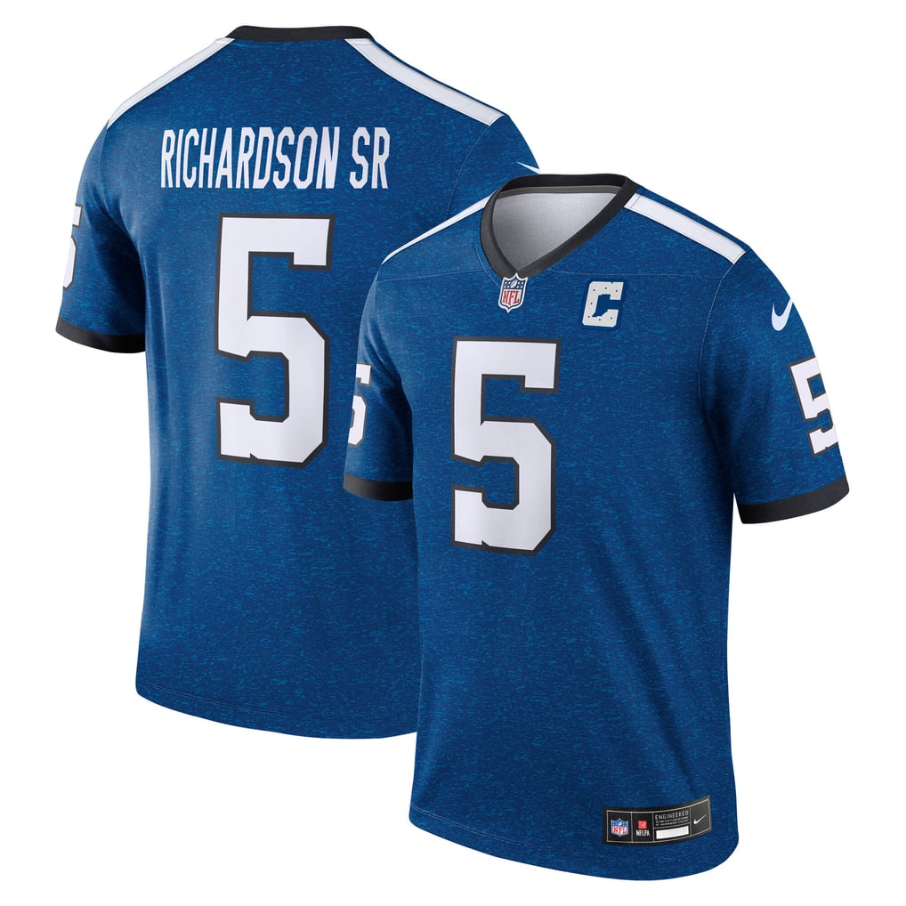 Men's Indianapolis Colts Anthony Richardson Sr. Nike Royal Legend Player Performance Top - Image 2