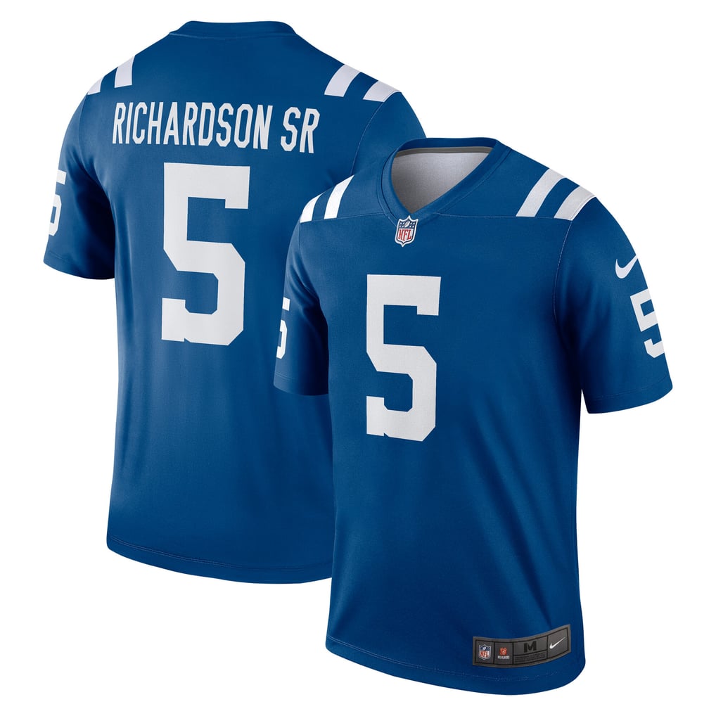 Men's Indianapolis Colts Anthony Richardson Sr. Nike Royal Legend Player Performance Top - Image 1