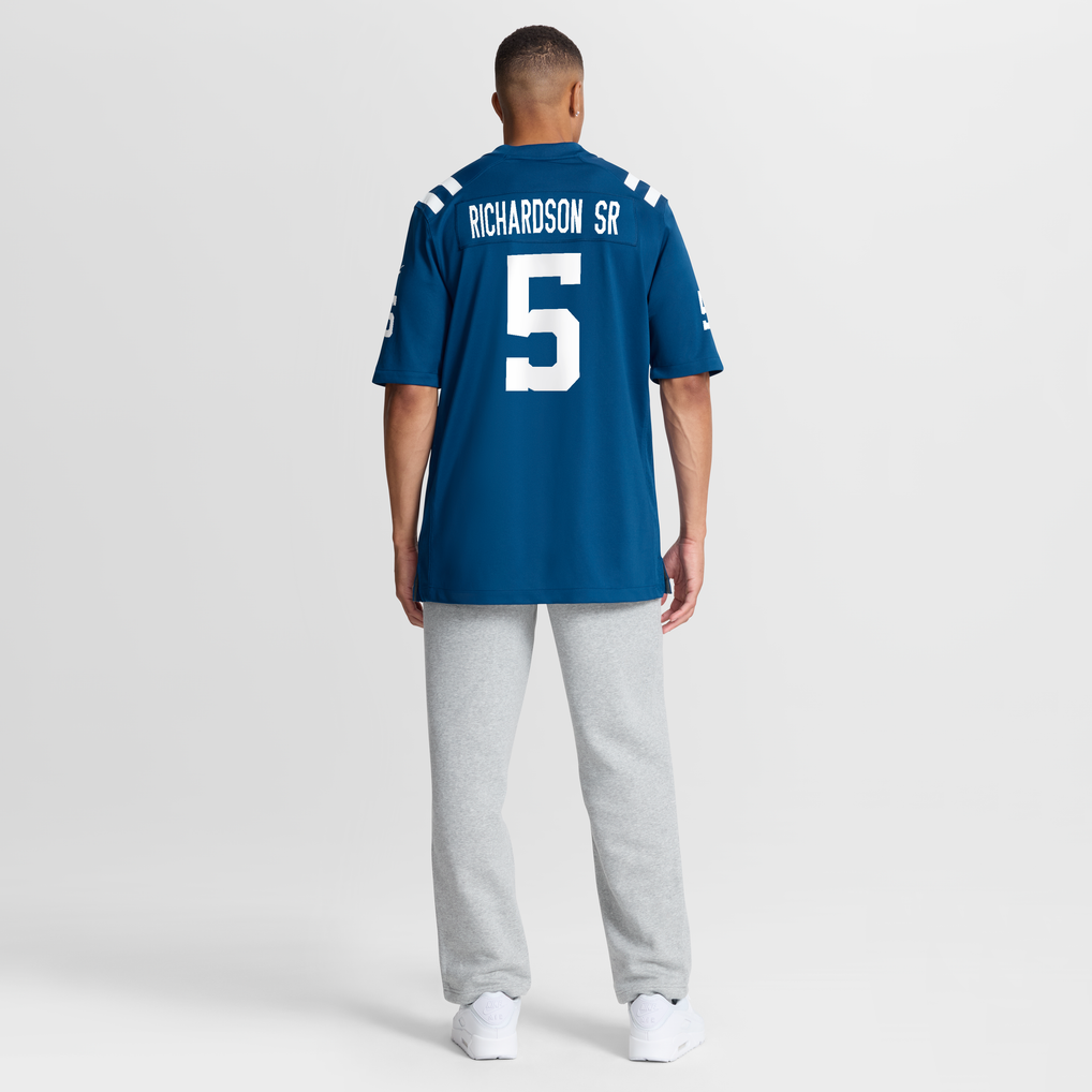 Men's Indianapolis Colts Anthony Richardson Sr. Nike  Royal Team Game Jersey - Image 9