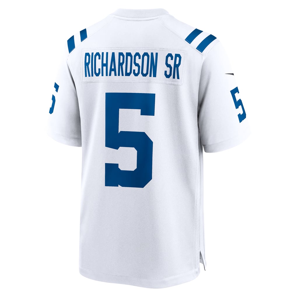 Men's Indianapolis Colts Anthony Richardson Sr. Nike White Game Jersey - Image 4
