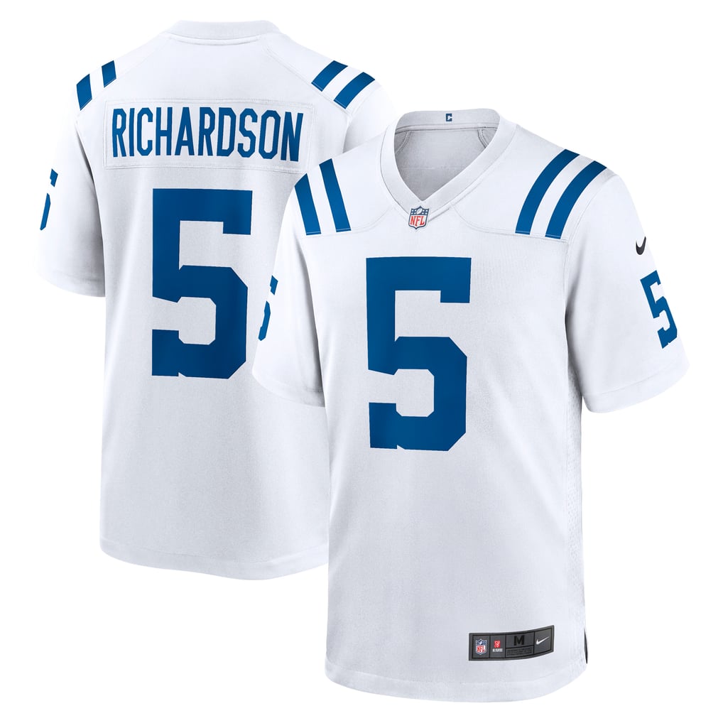 Men's Indianapolis Colts Anthony Richardson Nike White  Game Jersey - Image 2