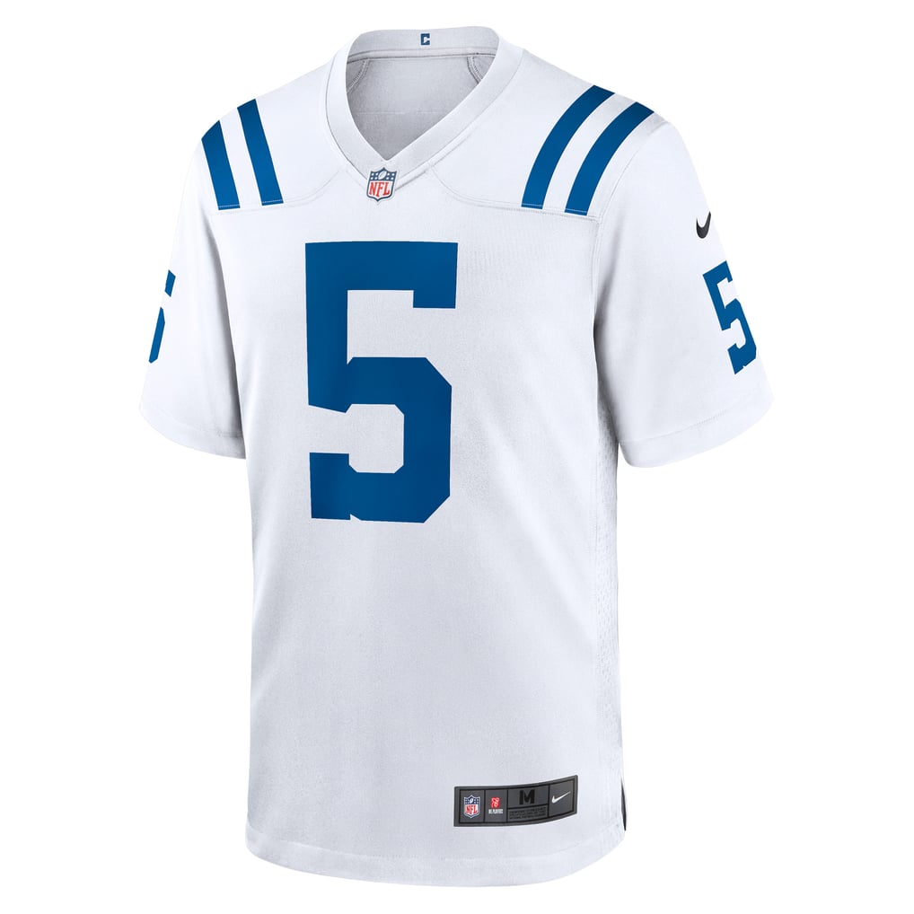 Men's Indianapolis Colts Anthony Richardson Nike White  Game Jersey - Image 3