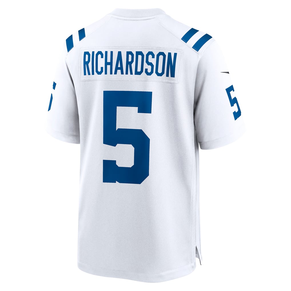 Men's Indianapolis Colts Anthony Richardson Nike White  Game Jersey - Image 4