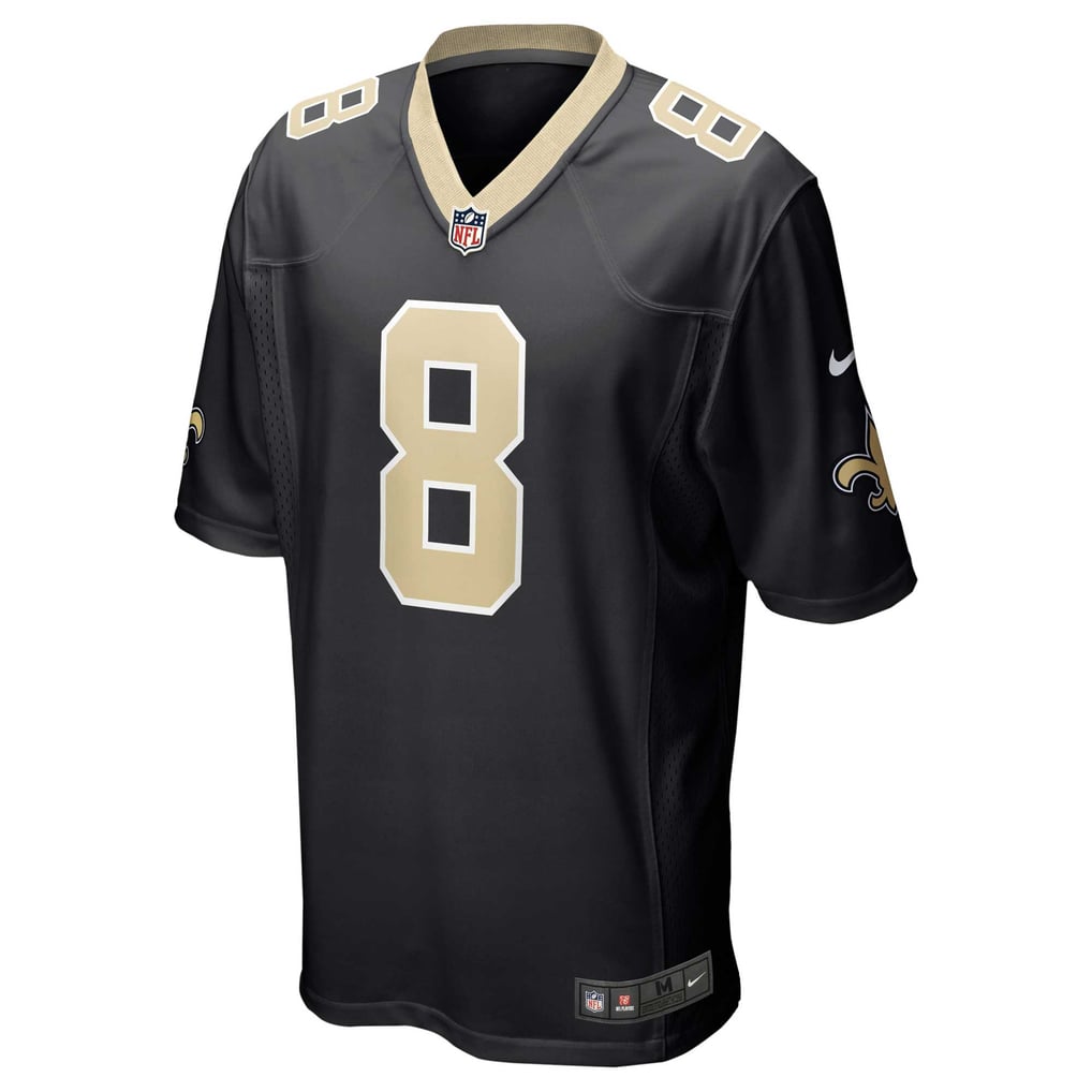 Men's New Orleans Saints Archie Manning Nike Black Retired Player Game Jersey - Image 3