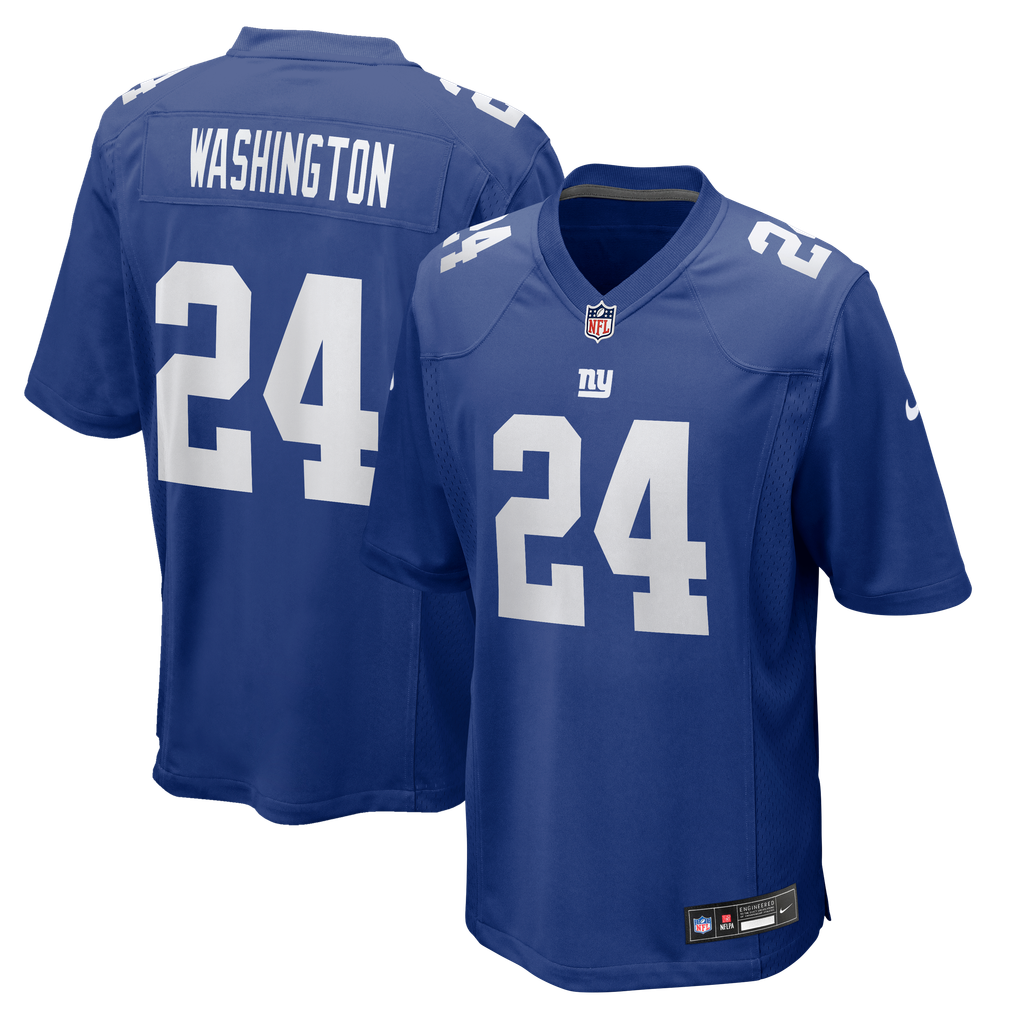 Men's New York Giants Ar'Darius Washington Nike Royal Team Game Jersey - Image 2