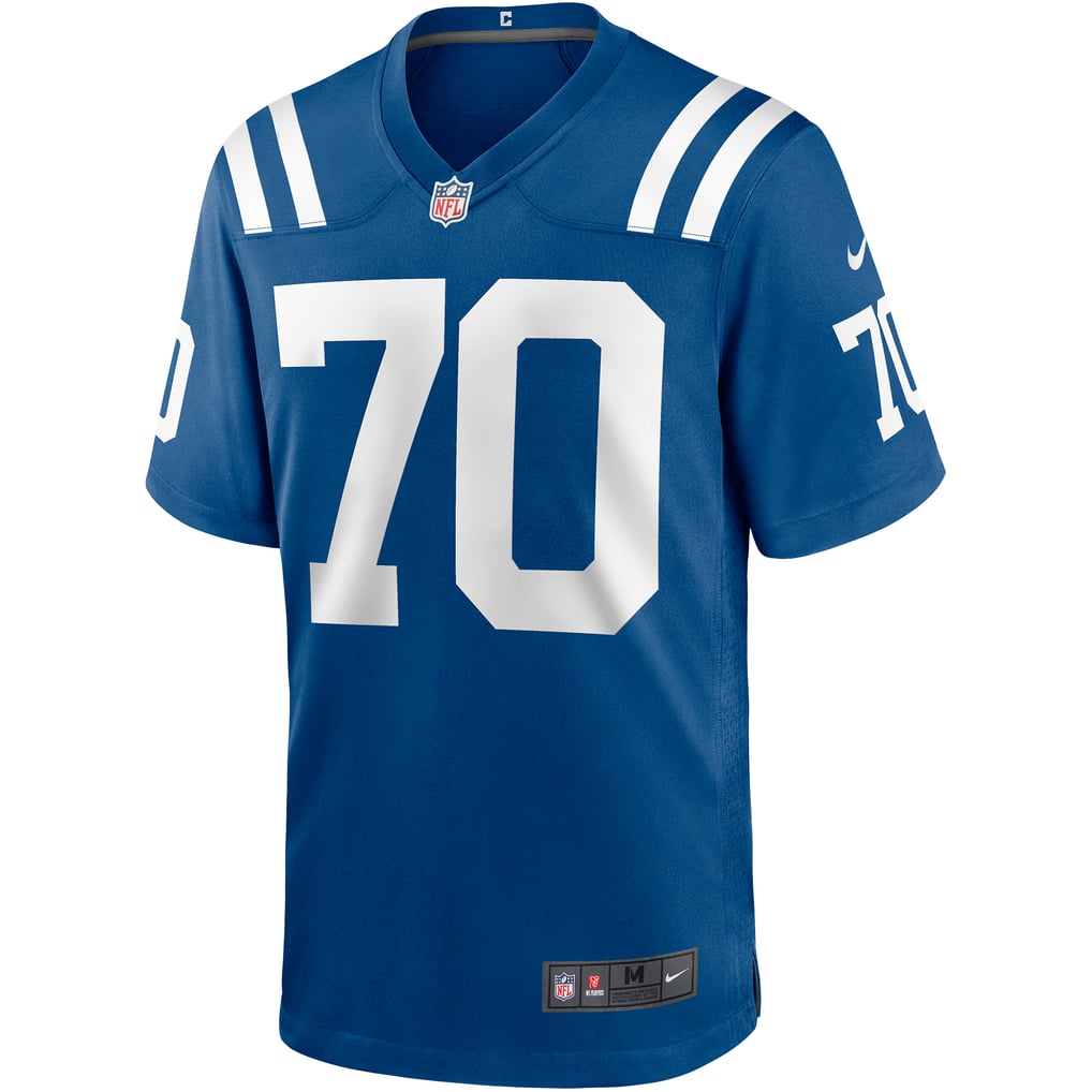 Men's Indianapolis Colts Art Donovan Nike Royal Game Retired Player Jersey - Image 3