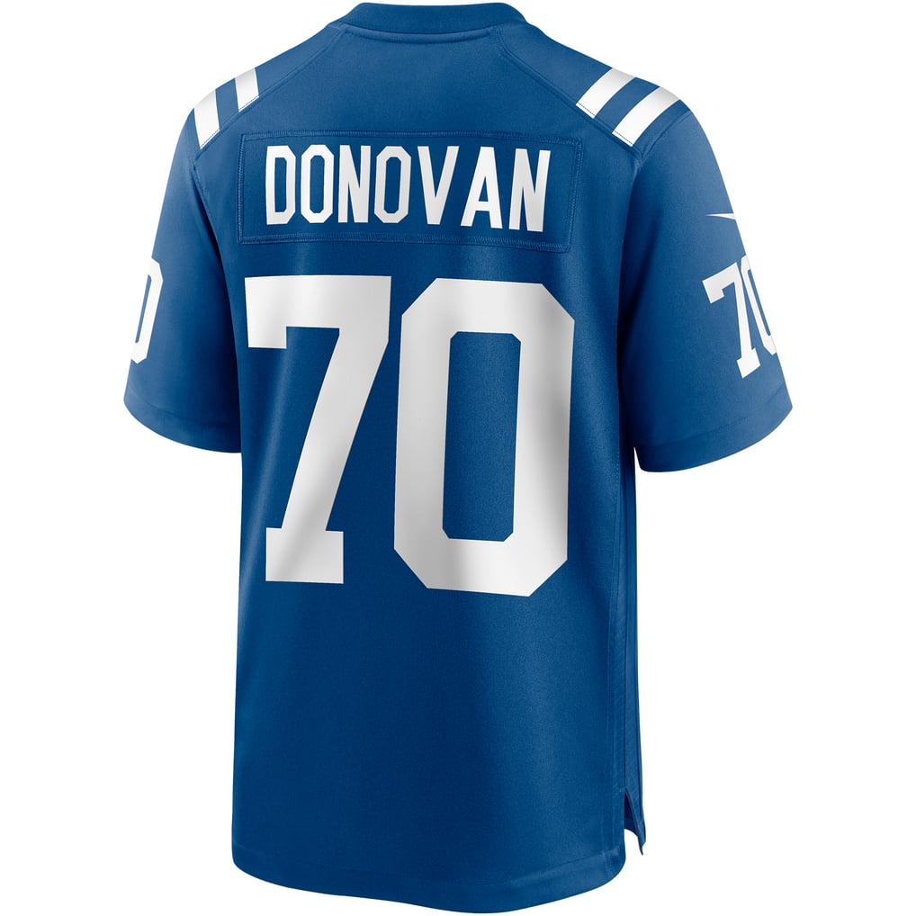 Men's Indianapolis Colts Art Donovan Nike Royal Game Retired Player Jersey - Image 4