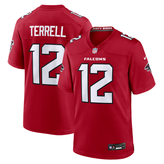 Men's Atlanta Falcons Avieon Terrell Nike Red Game Jersey