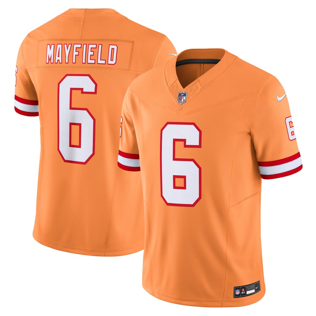 Men's Tampa Bay Buccaneers Baker Mayfield Nike Orange 2nd Alternate Vapor F.U.S.E. Limited Jersey - Image 1