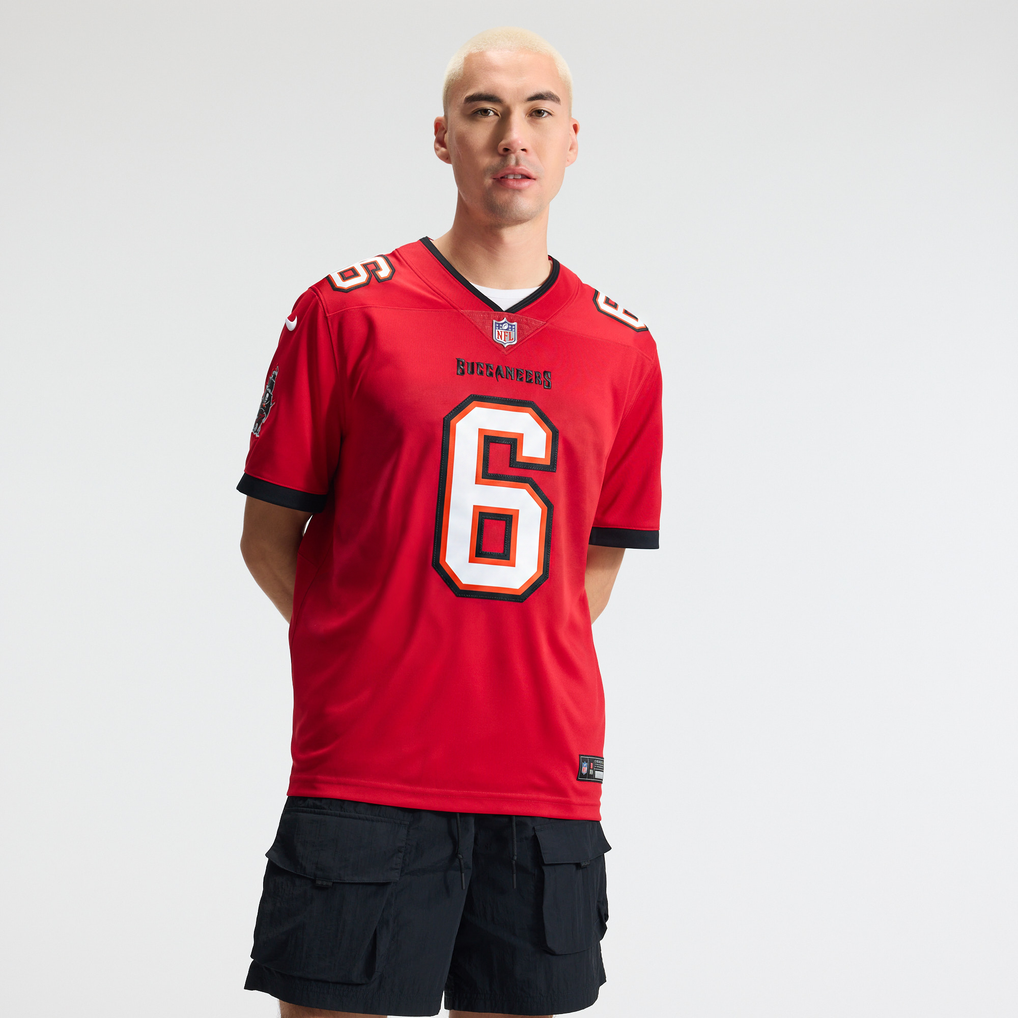 Men's Tampa Bay Buccaneers Baker Mayfield Nike Red  Vapor Untouchable Limited Jersey - Image 3