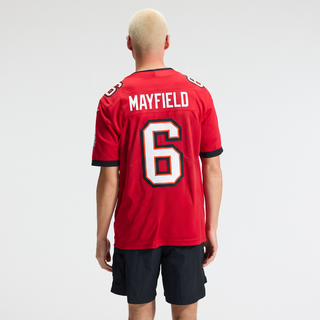 Men's Tampa Bay Buccaneers Baker Mayfield Nike Red  Vapor Untouchable Limited Jersey - Image 4