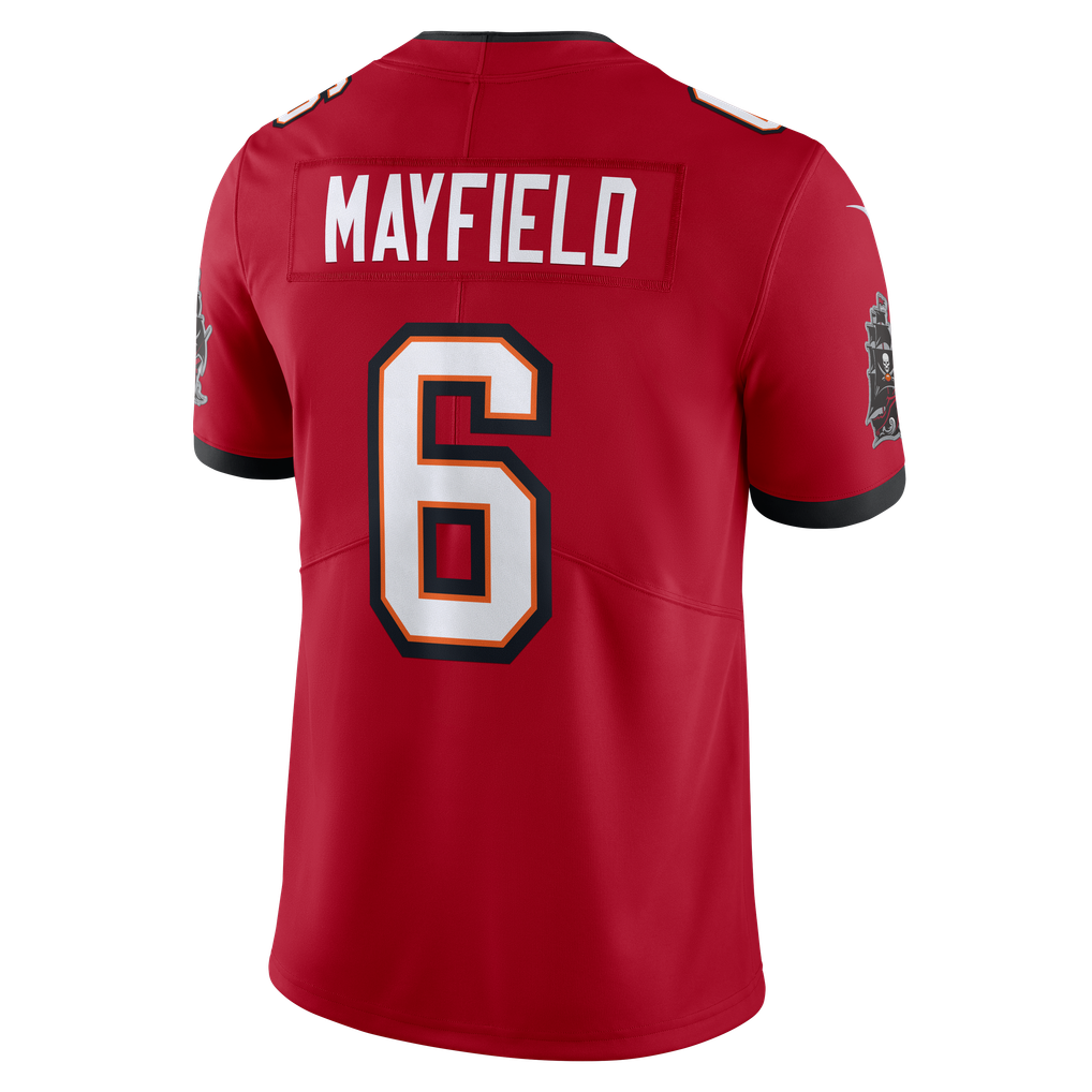Men's Tampa Bay Buccaneers Baker Mayfield Nike Red  Vapor Untouchable Limited Jersey - Image 8