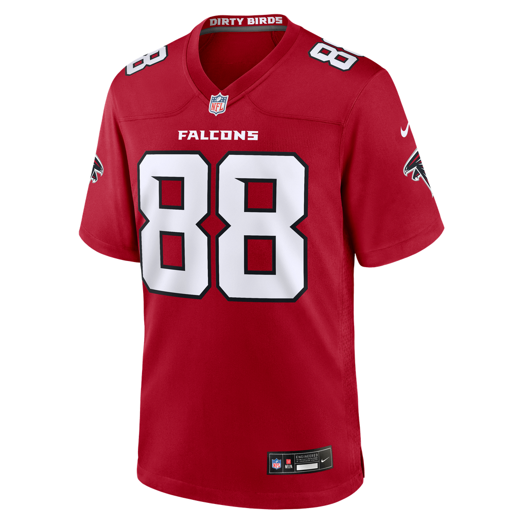 Men's Atlanta Falcons Beaux Collins Nike Red Team Game Jersey