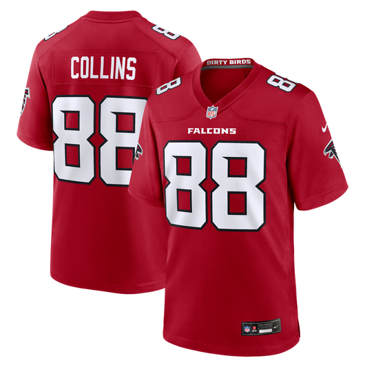 Men's Atlanta Falcons Beaux Collins Nike Red Team Game Jersey