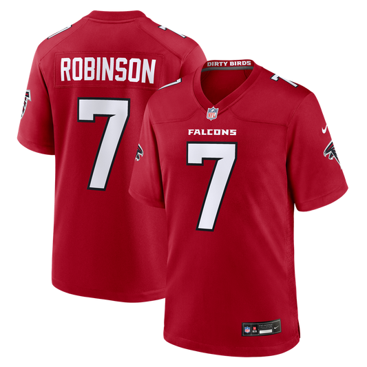 Men's Atlanta Falcons Bijan Robinson Nike Red Game Jersey