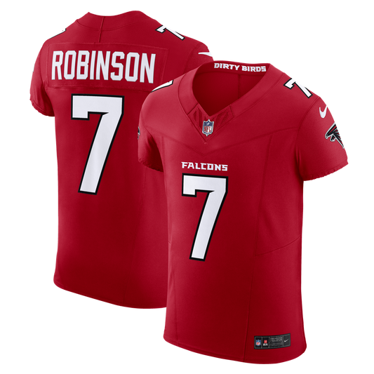 Men's Atlanta Falcons Bijan Robinson Nike Red Team Vapor F.U.S.E. Elite Jersey