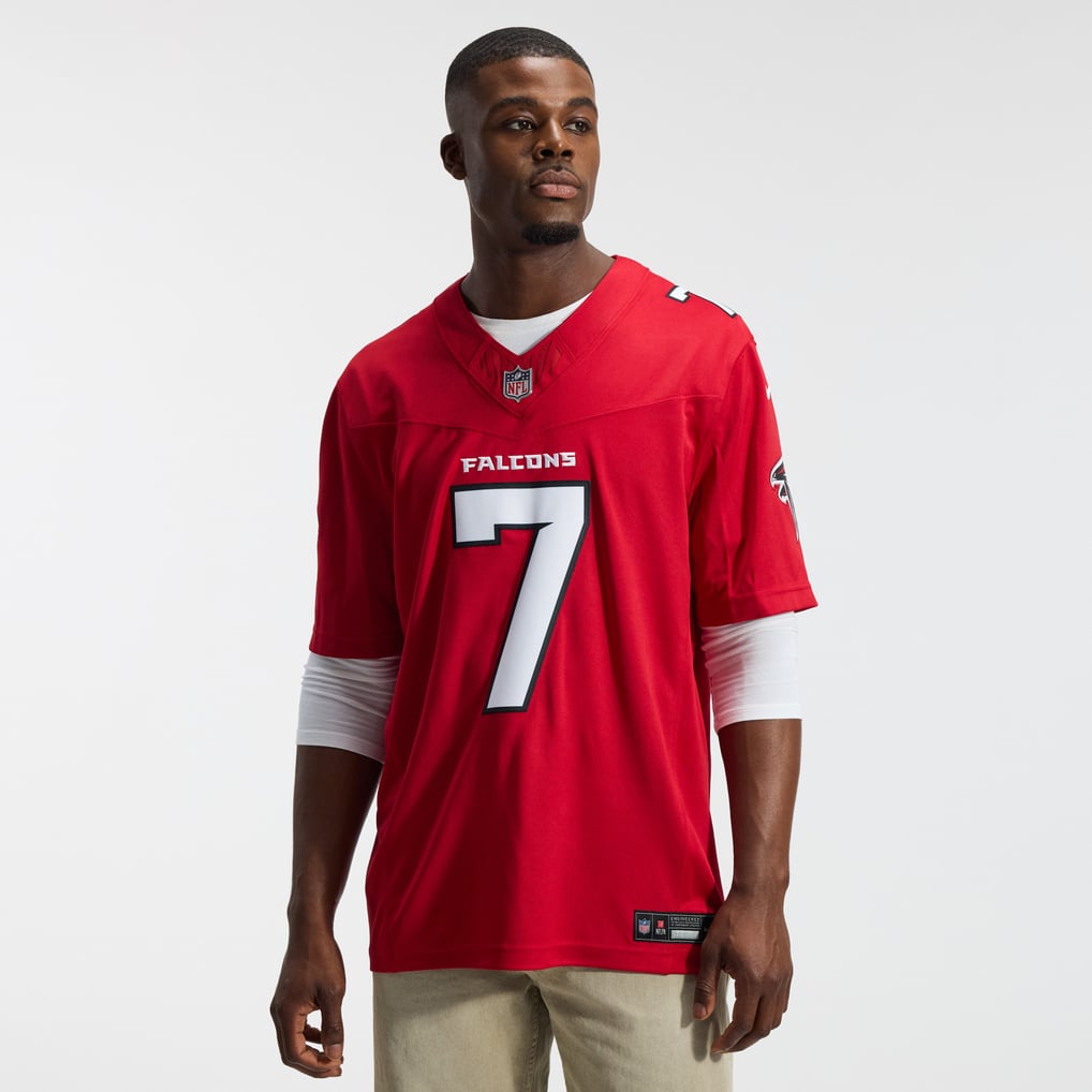 Men's Atlanta Falcons Bijan Robinson Nike Red Team Vapor F.U.S.E. Stitched Limited Jersey