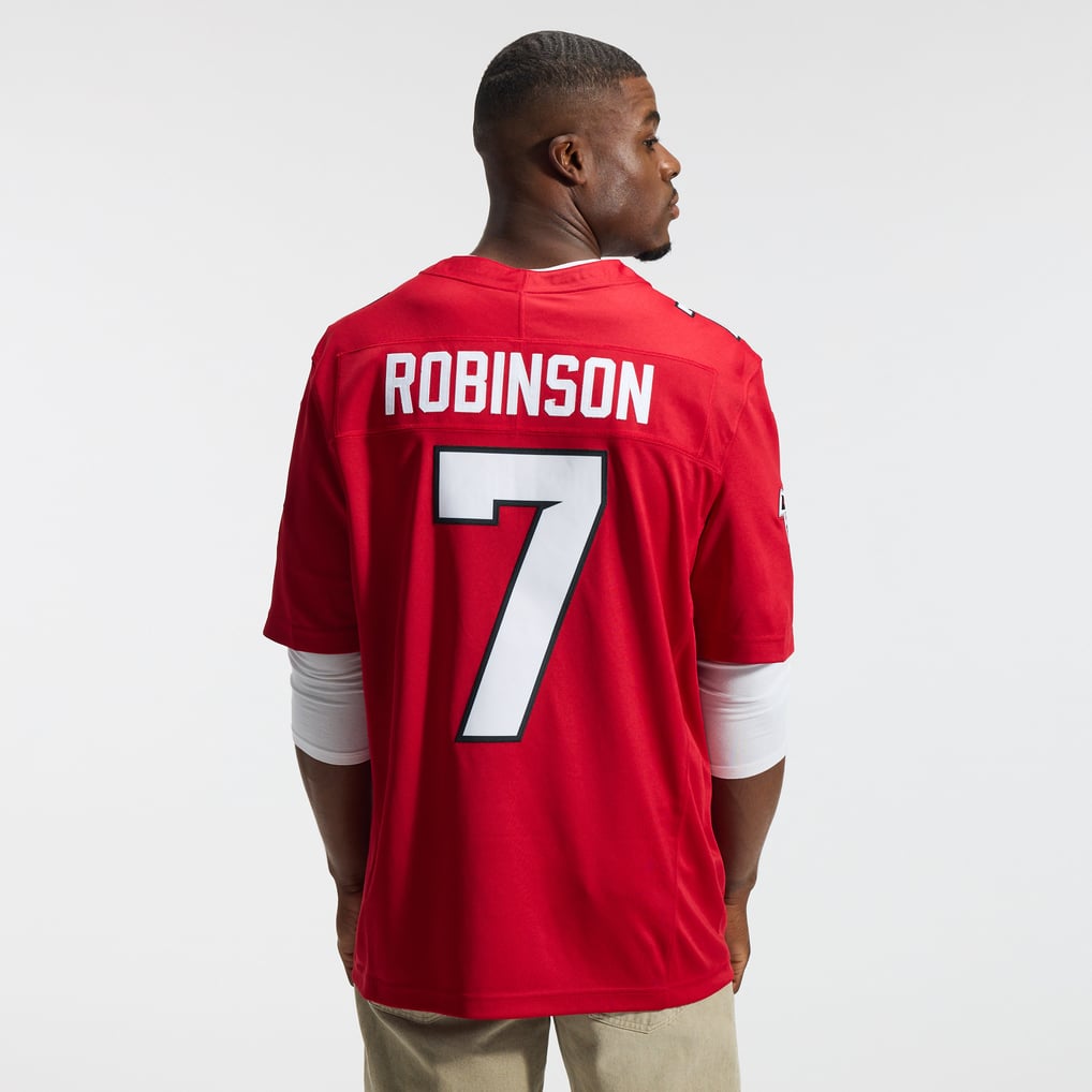 Men's Atlanta Falcons Bijan Robinson Nike Red Team Vapor F.U.S.E. Stitched Limited Jersey