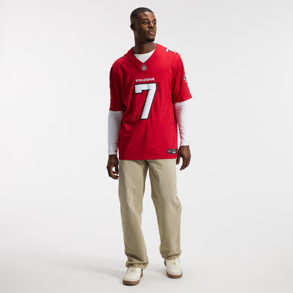 Men's Atlanta Falcons Bijan Robinson Nike Red Team Vapor F.U.S.E. Stitched Limited Jersey