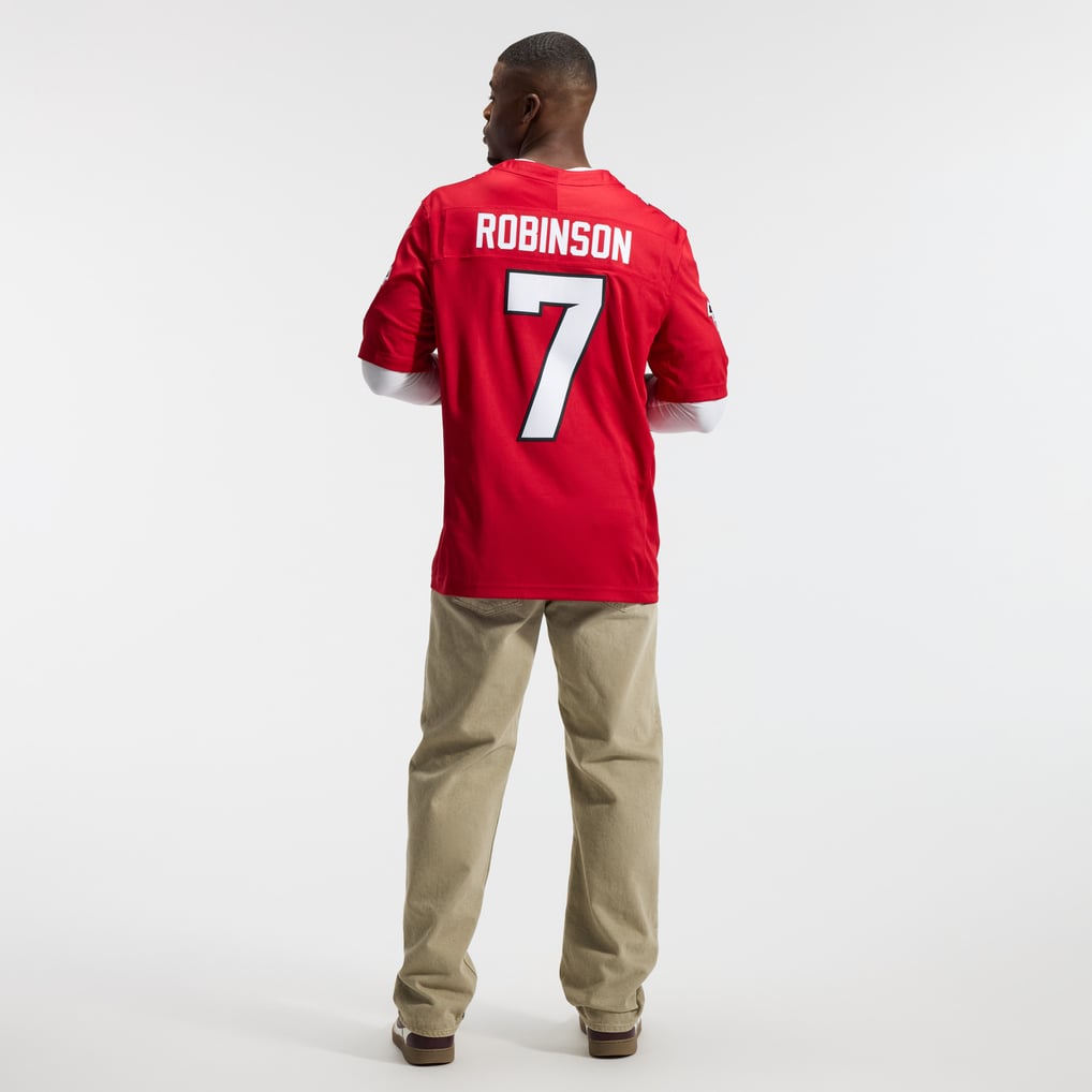 Men's Atlanta Falcons Bijan Robinson Nike Red Team Vapor F.U.S.E. Stitched Limited Jersey