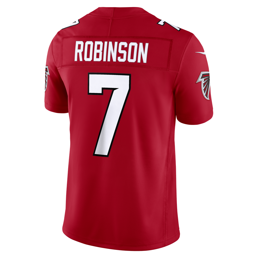 Men's Atlanta Falcons Bijan Robinson Nike Red Team Vapor F.U.S.E. Stitched Limited Jersey
