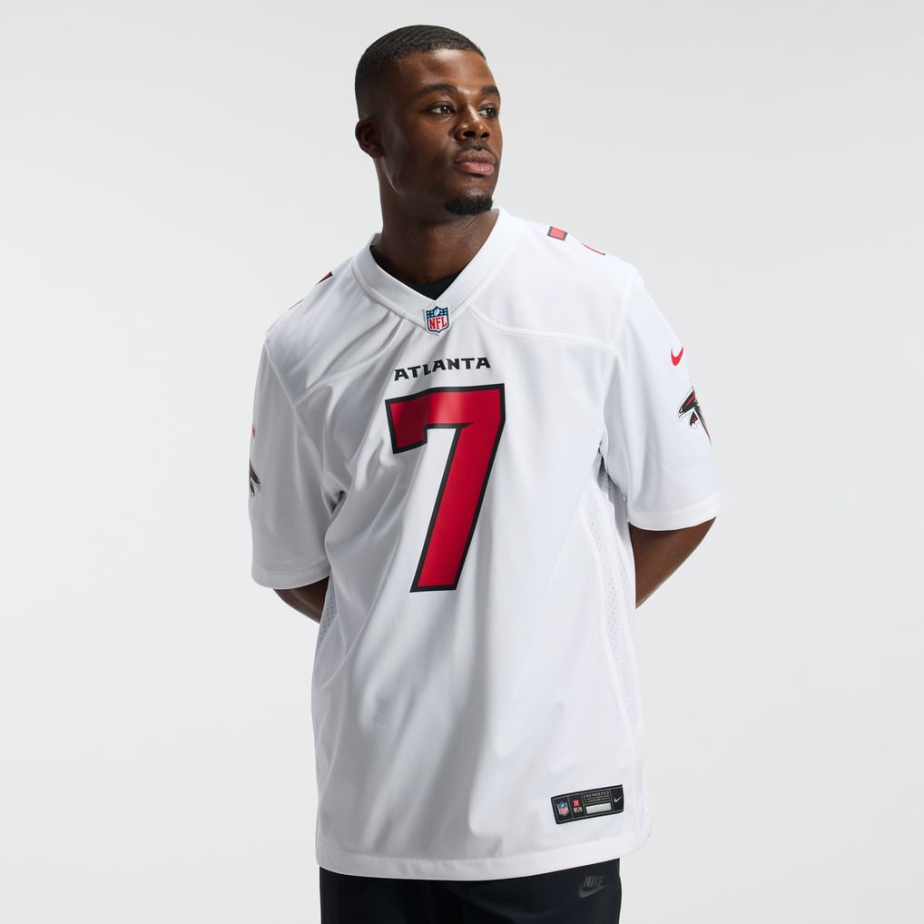 Men's Atlanta Falcons Bijan Robinson Nike White Game Jersey
