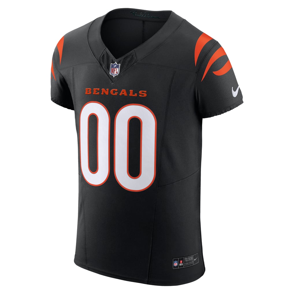 Men's Cincinnati Bengals Nike Black Team Vapor F.U.S.E. Elite Custom Jersey - Image 3