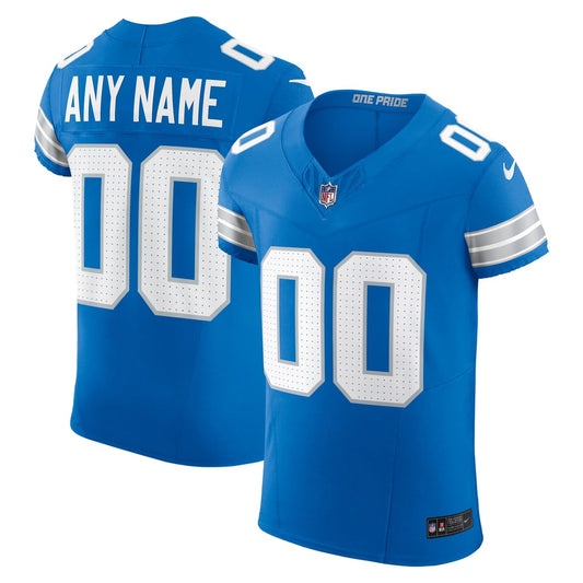 Men's Detroit Lions Nike  Blue Team Vapor F.U.S.E. Elite Custom Jersey - Image 1