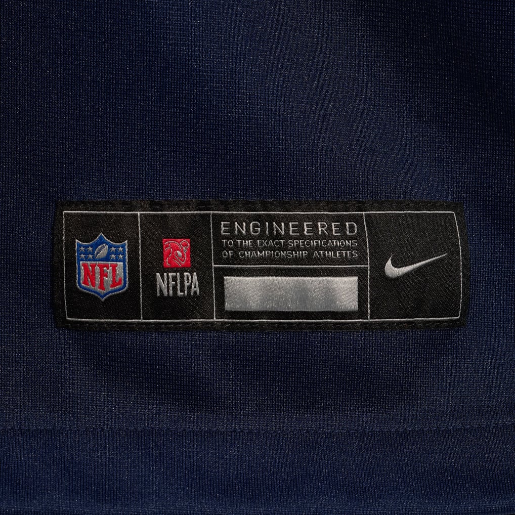 Men's Denver Broncos Bo Nix Nike  Navy Alternate Game Jersey - Image 7