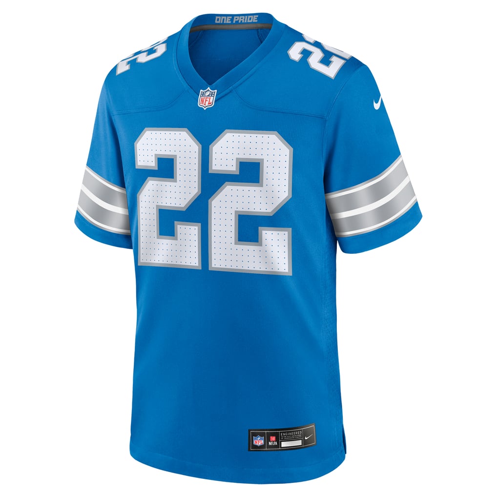 Men's Detroit Lions Bobby Layne Nike  Blue Retired Player Game Jersey - Image 3